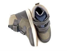 Bisgaard grå vintersneaker Matty med velcro og TEX